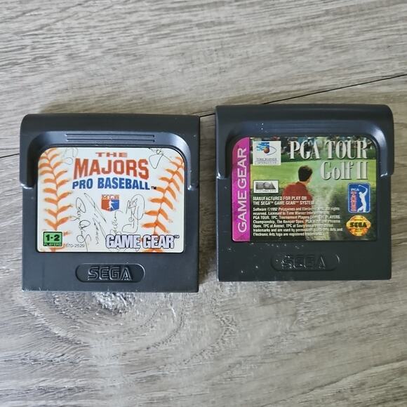 Sega Game Gear 6 Games Lot Baseball Sonic 2 Columns Golf Lion King Ecco * AS IS* - Picture 6 of 12